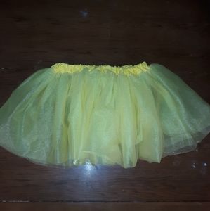 Pale yellow tutu